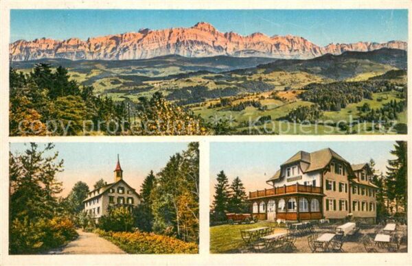 Gaehwil SG Panorama St Iddaburg Freiterrasse