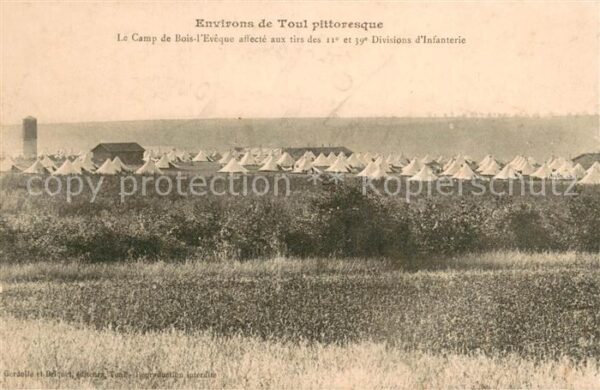 Toul 54 Le Camp de Bois l’Eveque affecte aux ti