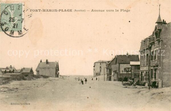 Fort-Mahon-Plage Avenue vers la Plage