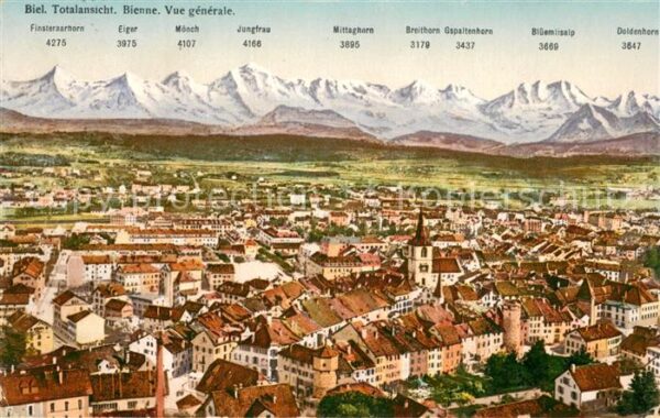Biel Bienne Panorama