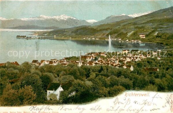 Richterswil ZH Panorama am Zürichsee