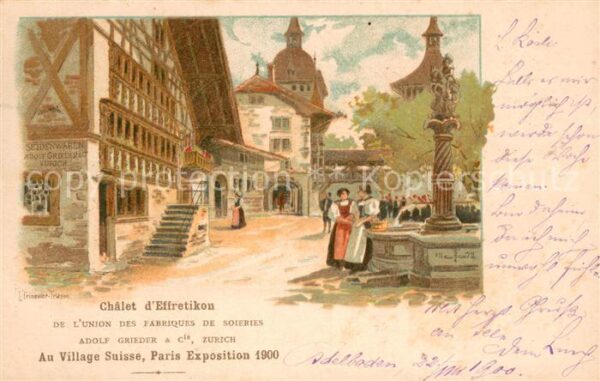 Paris 75 Chalet d’Effretikon  Au Village Suisse