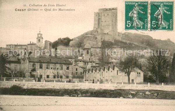 Crest Quai des Marronniers