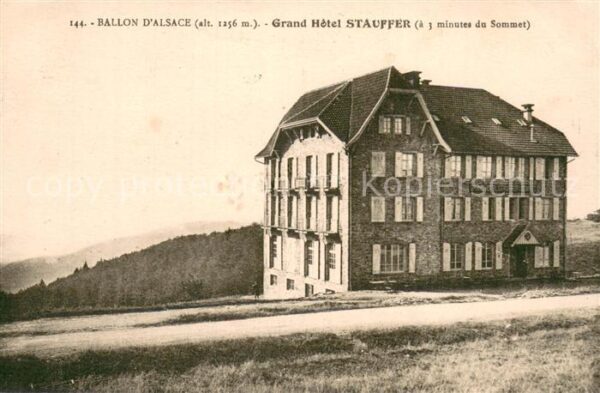 Ballon d Alsace Grand Hotel Stauffer