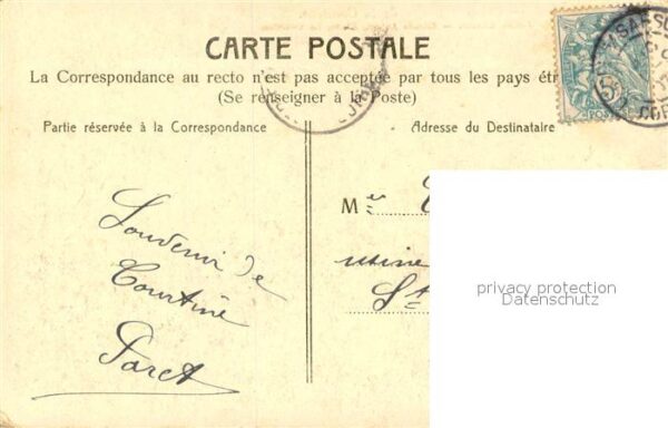 La Courtine 23 Camp Militaire Vue generale Mess des Of – Bild 2