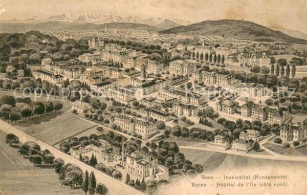 Bern BE Inselspital Panorama