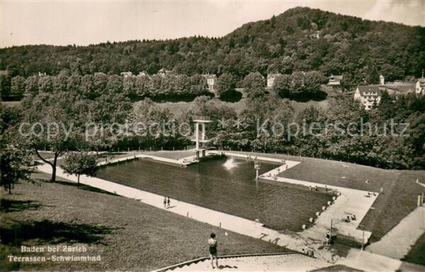 Baden  AG Terrassen Schwimmbad