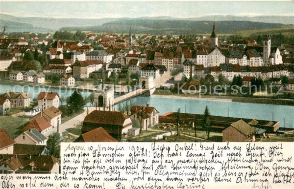 Aarau AG Panorama Militärsache