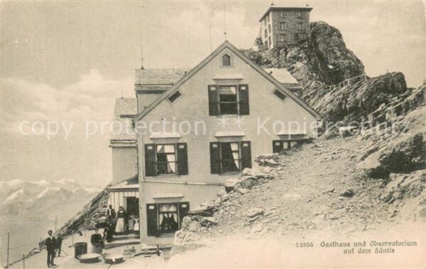 Saentis AR Gasthaus und Observatorium auf dem Sänt