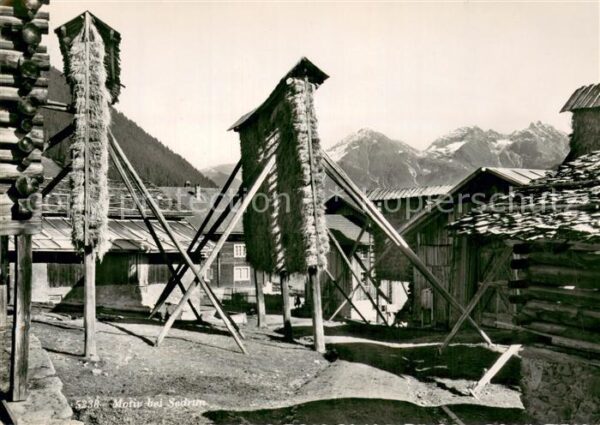 Sedrun Dorfmotiv