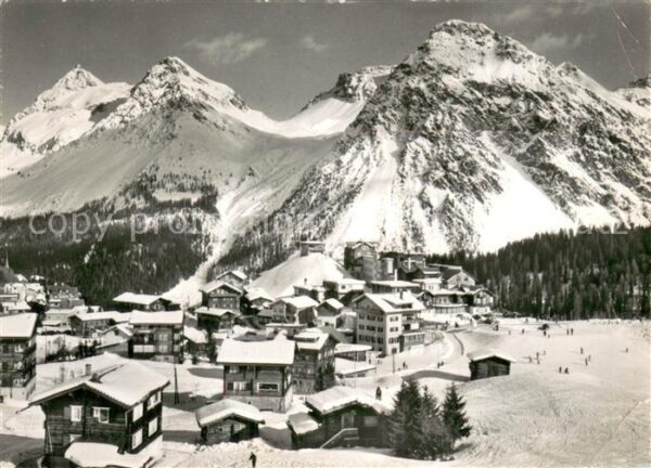 Inner Arosa mit Furkahörner und Schiesshorn