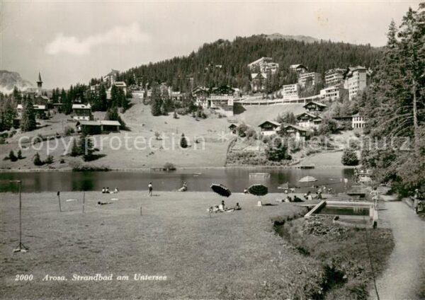 Arosa GR Strandbad am Untersee