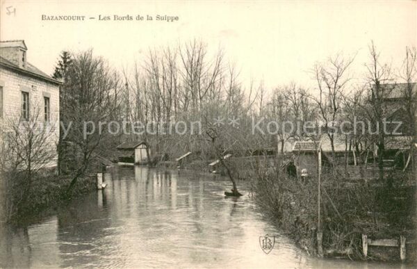 Bazancourt Marne 51 Les Bords de la Suippe