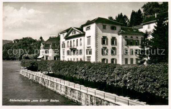 Baden  AG Bäderheilstätte zum Schiff