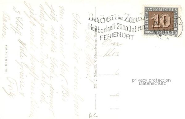 Baden  AG Bäderheilstätte zum Schiff – Bild 2