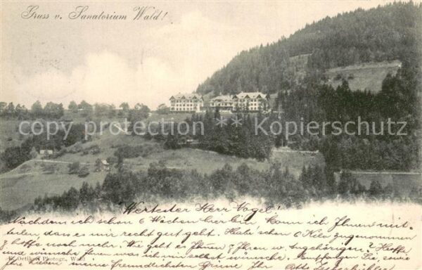 Wald Faltigberg Sanatorium