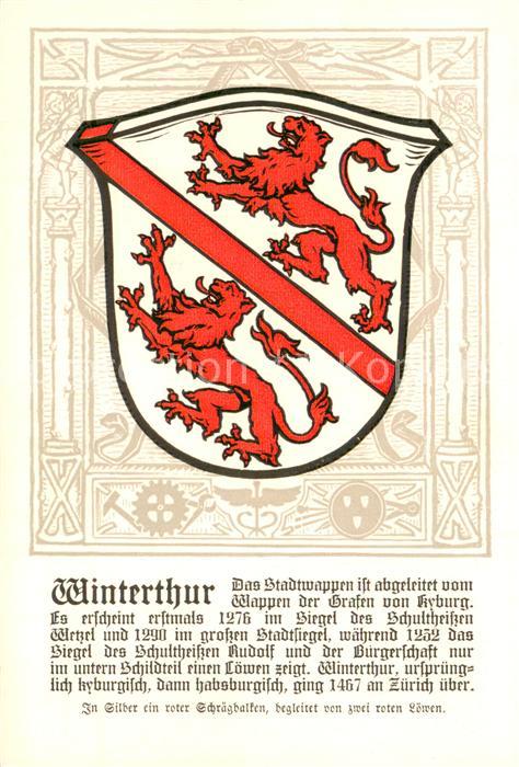 Winterthur  ZH Zürcher Gemeindewappen