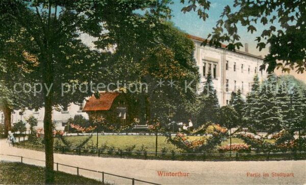 Winterthur  ZH Partie im Stadtpark