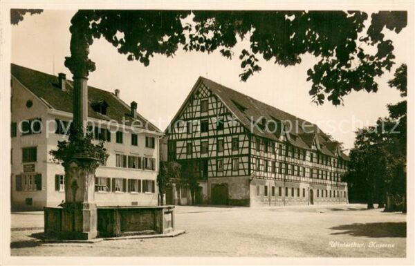 Winterthur  ZH Kaserne Brunnen Militärpost