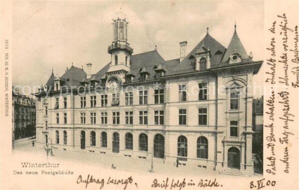 Winterthur  ZH Neues Postgebäude
