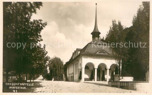 Winterthur  ZH Friedhofkapelle