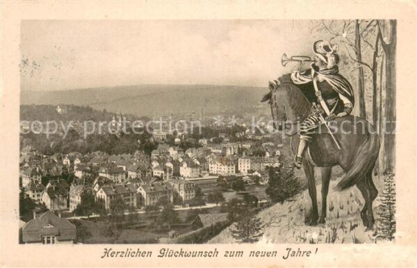 Winterthur  ZH Trompeter zu Pferd