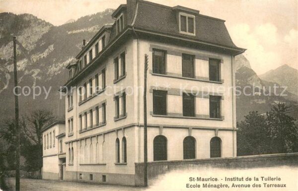 Saint Maurice VS Institut de la Tullerie Ecole Menagere