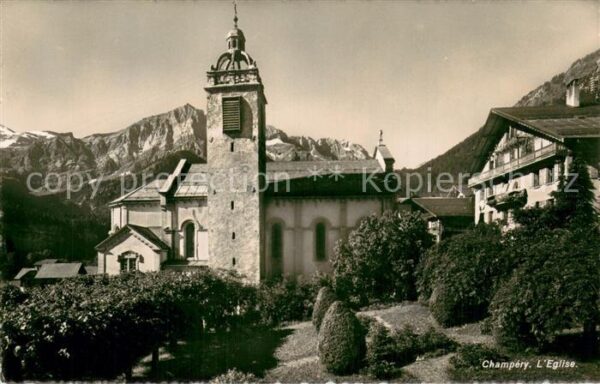 Champery Eglise