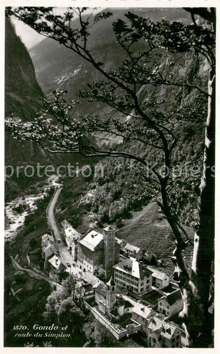 Gondo VS et route du Simplon