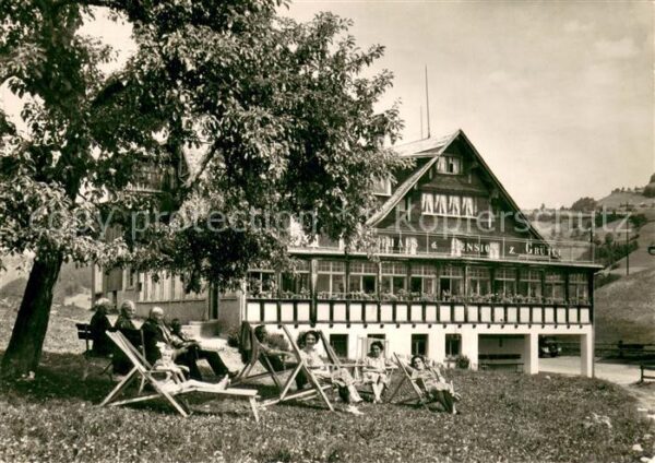 Nesslau SG Kurhaus Grütli Bühl Liegewiese
