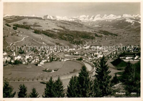 Wattwil Panorama Feldpost