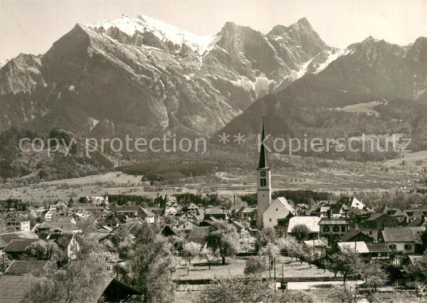 Bad Ragaz Ragatz mit Falknis