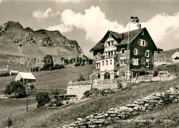Amden SG Berggasthof Soldanella