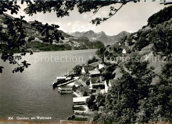Quinten Sarganserland am Walensee