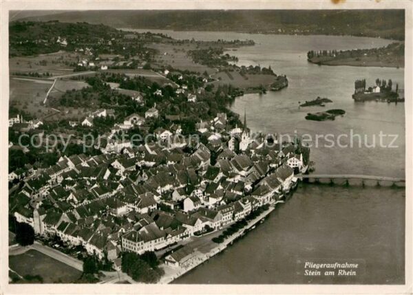 Stein Rhein SH Fliegeraufnahme