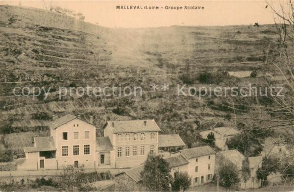 Malleval 42 Loire Groupe Scolaire