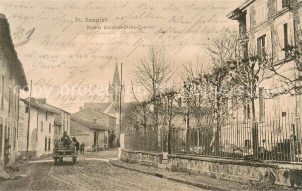 Saint-Souplet-sur-Py Divisions Stabs Quartier rechts