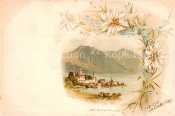 Spiez Thunersee BE mit Beatenberg