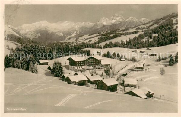Saanenmoeser Saanen Panorama