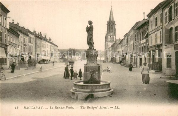 Baccarat 54 La Rue des Ponts