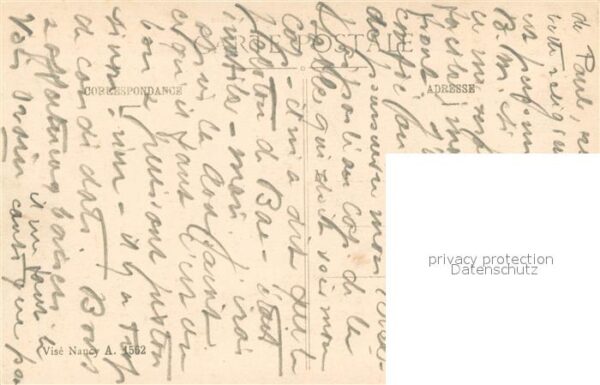 Baccarat 54 Eglise et le Centre entierement detruit – Bild 2