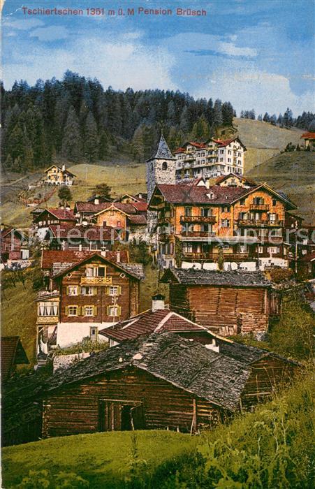 Tschiertschen GR Pension Brüsch