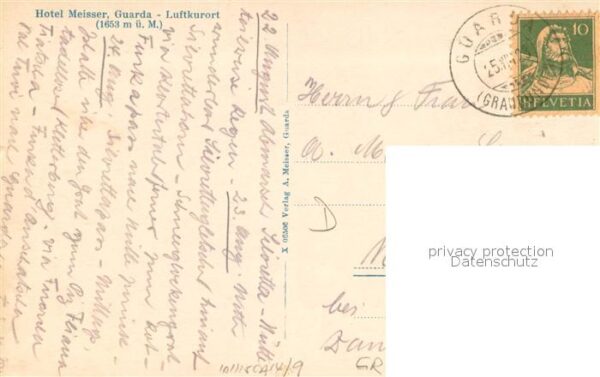 Guarda GR Ortspartie mit Kirche – Bild 2