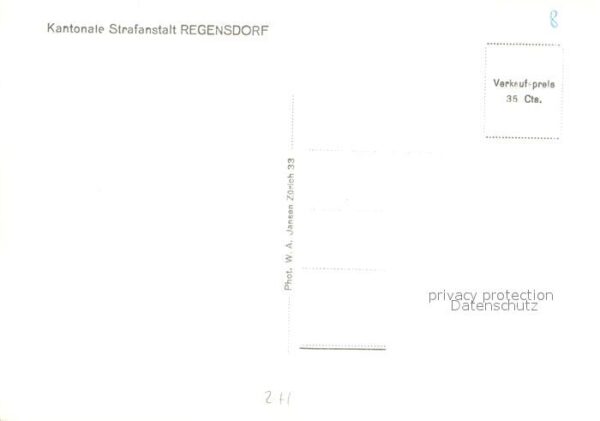 Regensdorf Kantonale Strafanstalt Fliegeraufnahme – Bild 2