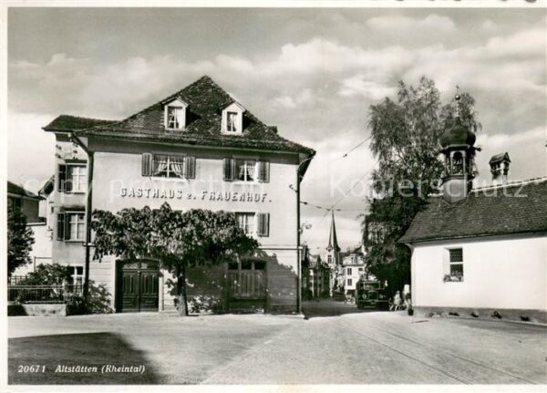 Altstaetten SG Gasthaus zur Frauenhof
