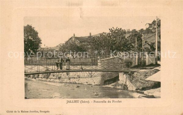 Bourgoin-Jallieu Passerelle du Pivolet