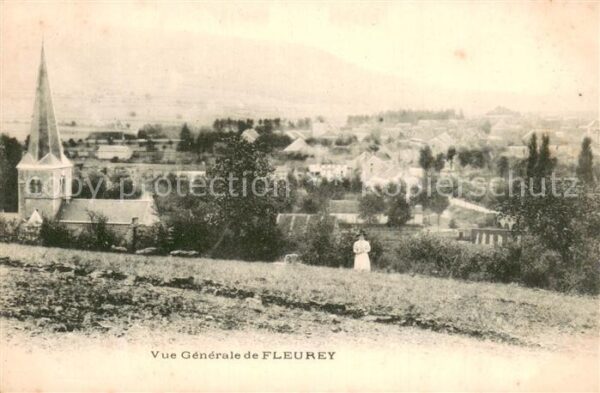 Fleurey 71 Vue generale