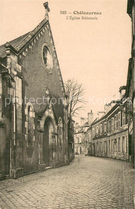 Chateauroux 36 Indre Eglise Reformee