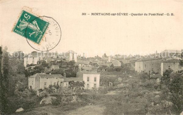 Mortagne-sur-Sevre Quartier du Pont Neuf