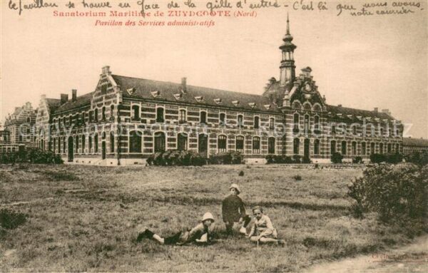 Zuydcoote 59 Sanatorium Maritime Pavillon des Servic